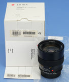 LEICA LEITZ 35MM SUMMILUX-R F1.4 ROM R 11337 E67 LENS +CAPS +PAPERS +BOX MINT!