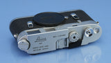 LEICA LEITZ M4 10400 SILVER CHROME RANGEFINDER CAMERA BODY +MATCHED # BOX NICE!