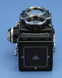 ROLLEI ROLLEIFLEX 2.8F 12/24 ZEISS PLANAR 80MM TWIN LENS REFLEX CAMERA +CAP NICE