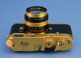 LEICA M4-2 GOLD JAHRE M 10420 CAMERA OUTFIT +50MM 1.4 SUMMILUX LENS +BOX +PAPERS