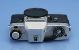 LEICA LEITZ LEICAFLEX SL2 SILVER CHROME FILM CAMERA BODY 10021 +BX WORKING METER