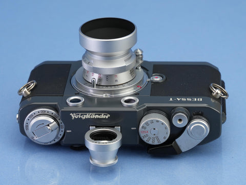 VOIGTLANDER BESSA-T 101 GREY JAHRE CAMERA SET +50MM F3.5 HELIAR