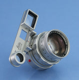 LEICA LEITZ SUMMICRON 50MM F2 DUAL RANGE M LENS 11918 SOMNI +EYES +CAPS LATE #