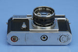 NIKON SP 6 FRAME SILVER CHROME RANGEFINDER CAMERA +50MM NIKKOR-S F1.4 LENS