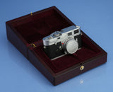 LEICA M6J 10440 40 YEAR JAHRE CAMERA +50MM ELMAR F2.8 +BOX SET # 1969-06 MINT!