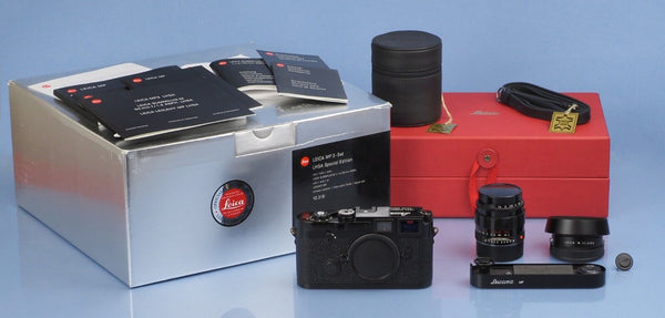 LEICA MP3 BLACK PAINT LHSA SPECIAL EDITION SET+ 50MM SUMMILUX-M